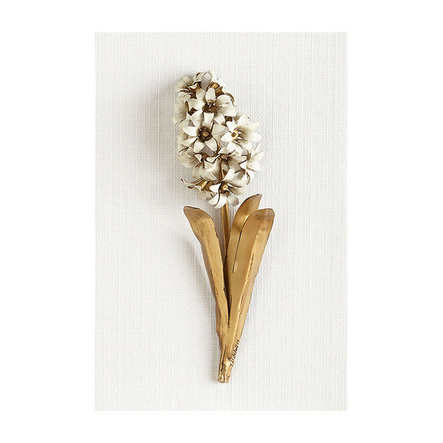 Modern Golden Plant Leaves And Flowers Canvas Painting