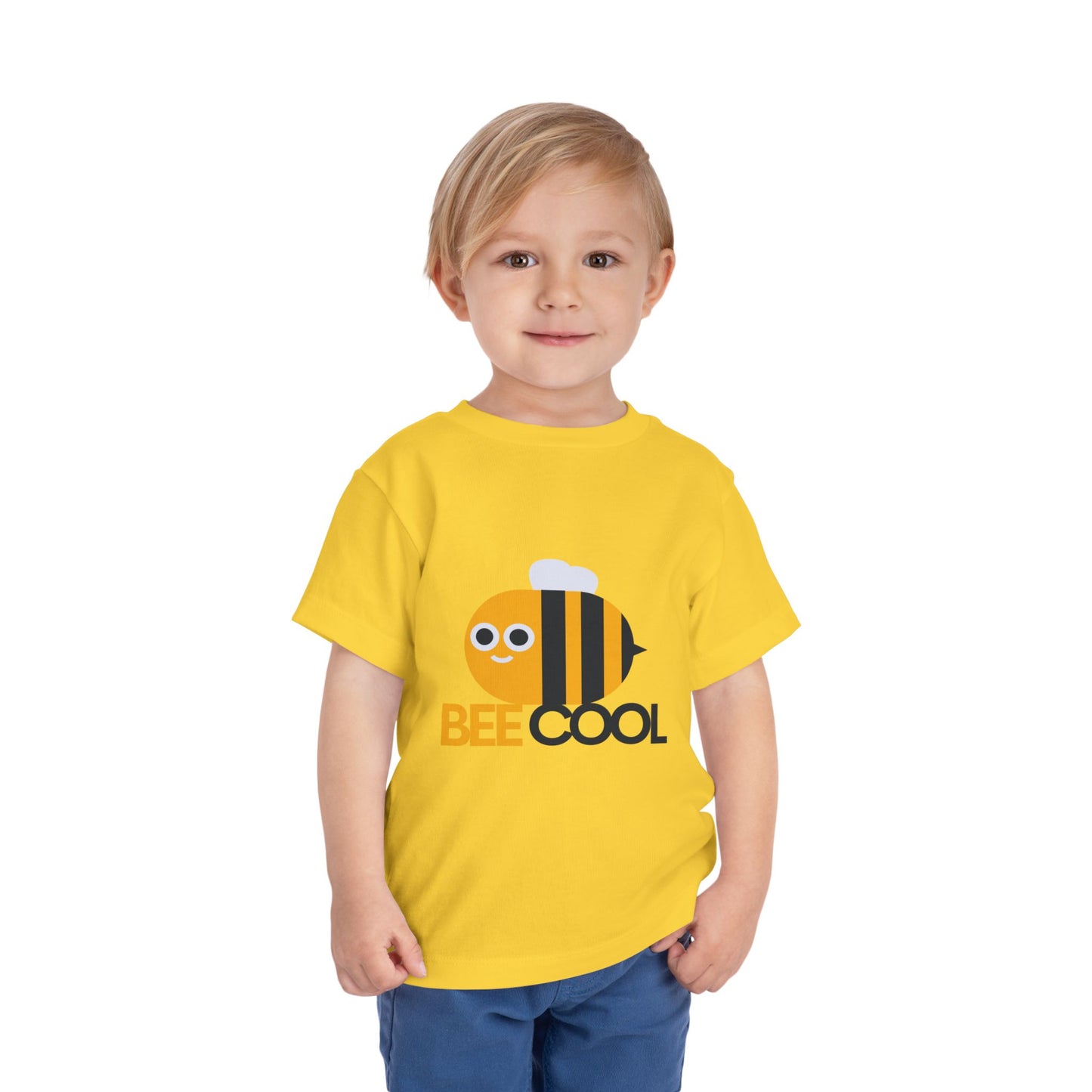 Bee Cool Toddler Tee - Cute Insect Tee for Kids, Summer Fun Shirt, Birthday Gift, Playdate Outfit, Spring Collection