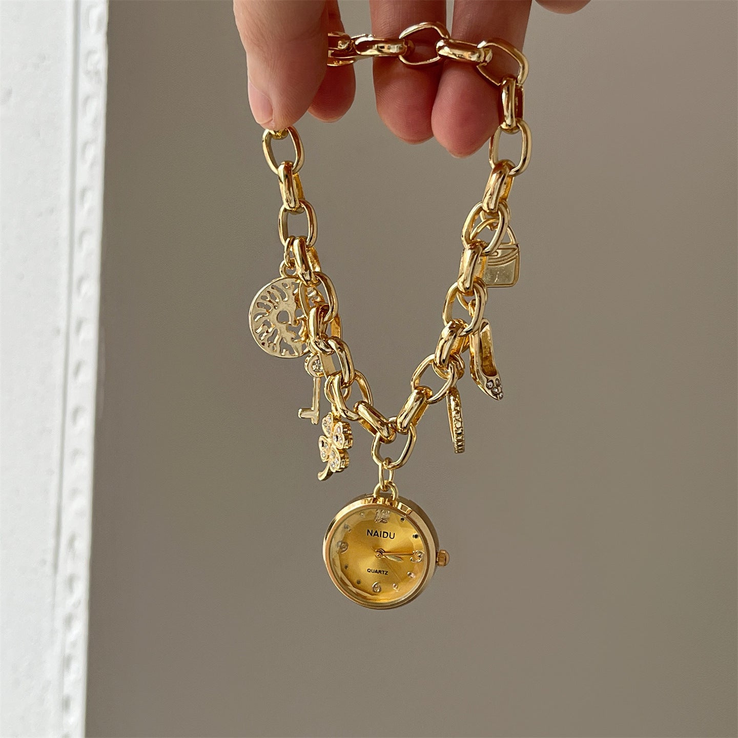 Korean Style Diamond Watch