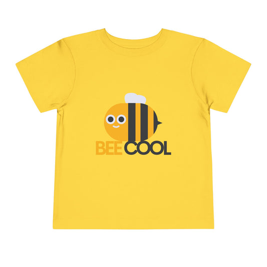 Bee Cool Toddler Tee - Cute Insect Tee for Kids, Summer Fun Shirt, Birthday Gift, Playdate Outfit, Spring Collection