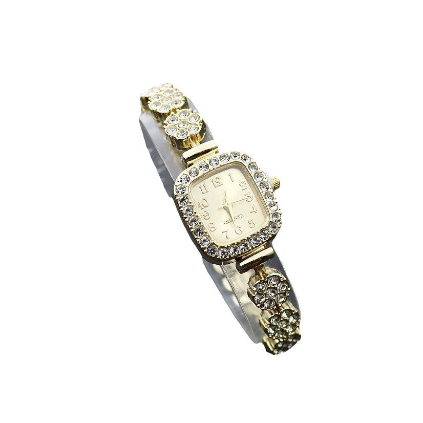 Fully-jewelled Square Watch
